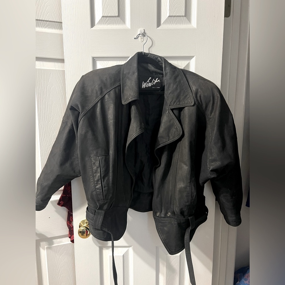 Vintage Leather Jacket WINTLIT